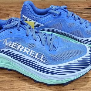 Merrell AGILITY PEAK Blue Athletic Shoes